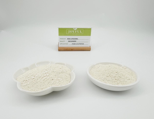 comprar Pirofosfato de hierro férrico liposomal micronizado en polvo blanco de alimentos Fabricación en línea