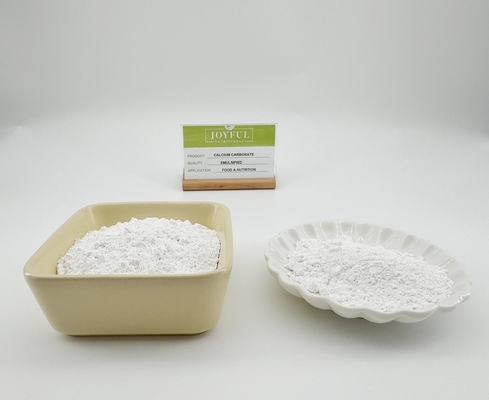 comprar ODM Carbonato natural de calcio en polvo a granel para bebidas emulsionadas Fabricación en línea