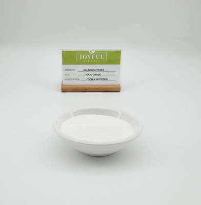 comprar Citrato de calcio en polvo de grado alimenticio para suplementos dietéticos Cas 813-94-5 Fabricación en línea