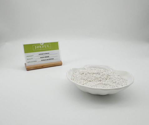 Grado alimenticio Comestible Alginato de sodio en polvo blanco FDA aprobado