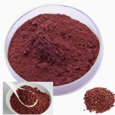Suplementos de colesterol Extracto de levadura roja de arroz en polvo con 5% de monacolina K